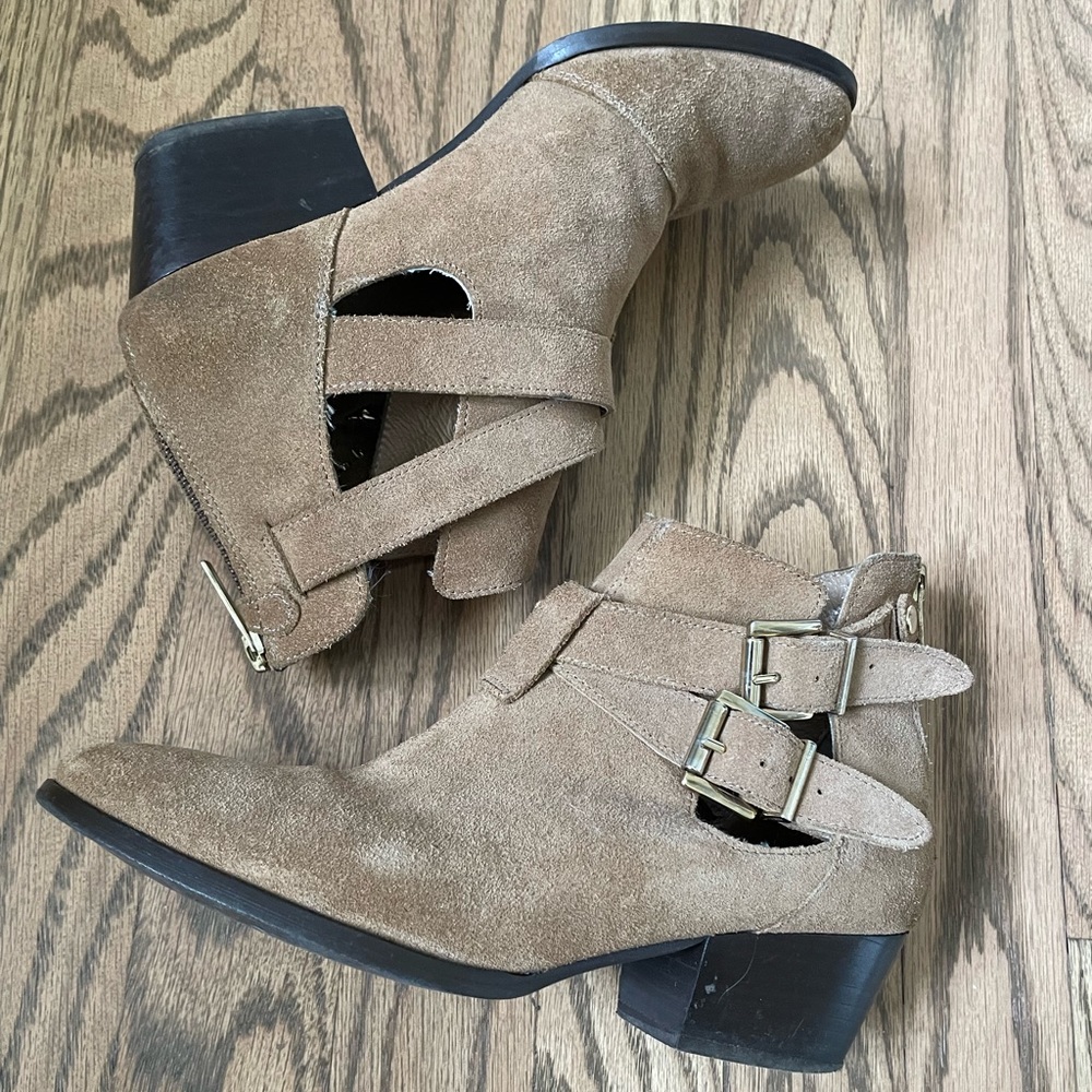 FIRTH Suede Ankle Booties
